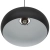 Lampa wisząca do kuchni czarna E27 metalowa Aurelio NO2520103003 - Design for The People